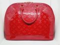 Louis Vuitton Alma Red дамска чанта 
