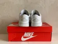 Оригинални обувки Air Jordan 1 Low White | 40 номер, снимка 5