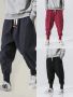 Мъжки хип-хоп дишащи памучни ленени панталони, 3цвята 