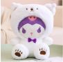 Плюшена играчка Hello Kitty Kuromi Мече, 45см, Различни видове, снимка 7