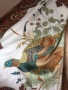 Копринен шал с десен фазани, снимка 6