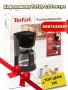 Неустоима цена за Кафемашина Tefal 1.25l САМО ЗА 15€ , снимка 1