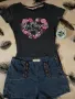 Лот къси гащи и тениска , снимка 1