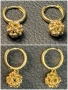 Златни обеци  Топчета ЧИСТО НОВИ 14 карата 585 zlatni obeci zlaten gold, снимка 8