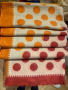 Разкошен шал с десен точки( вълна и вискоза), снимка 8