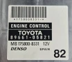 ECU Компютър Тойота Авенсис Т 25 2.2 д кат Toyota Avensis T 25 2.2 d cat 177 mb 175800-8331, снимка 2