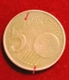 5Евро цента Германия -2002г със дефекти (A) , снимка 1