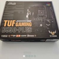 Комплект ASUS TUF Gaming B550-PLUS + НОВ RYZEN 5 5600X 6-Core 4.6 GHz, снимка 1 - Други - 46130957