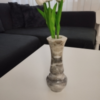 Мраморна ваза, снимка 2 - Вази - 45001694