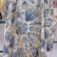 Туника-рокля за плажа в модерни цветни принтове и в свободна права кройка, универсален размер. Дължи, снимка 1 - Рокли - 45752554