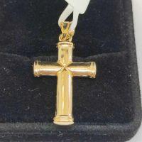 Нов Златен кръст-1,72гр/14кр, снимка 3 - Колиета, медальони, синджири - 45239277