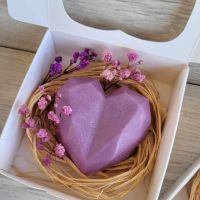 Ароматни сапуни "Любов" във формата на сърце, снимка 2 - Колиета, медальони, синджири - 45887552