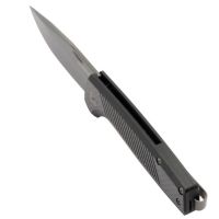 Сгъваем нож SOG Terminus SJ LTE, в цвят Carbon/Graphite - 7,37 см, снимка 4 - Ножове - 45268217