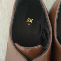 мъжки обувки H&M, размер 42, чисто нови, снимка 5 - Официални обувки - 44938868