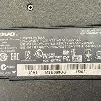 Lenovo ThinkPad Pro Dock 40A1 (USB v.3.0, Перфектна), снимка 8 - Други - 45131382