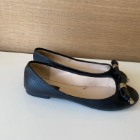 Черни балеринки, снимка 5 - Дамски ежедневни обувки - 45045598