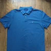 GANT Men's Polo - страхотна мъжка тениска 2ХЛ , снимка 4 - Тениски - 45456413