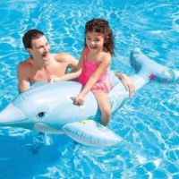 Детски надуваем делфин за езда , снимка 3 - Надуваеми играчки - 46127745
