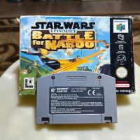 Nintendo 64, Star wars battle for Nabbo, кутия, снимка 4 - Игри за Nintendo - 45338752