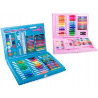 Детски комплект за рисуване в куфар 86 части!, снимка 1 - Рисуване и оцветяване - 45571722