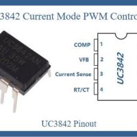 UC3842A SOP-8 SMD PWM CONTROLLER, снимка 4 - Части и Платки - 45389407