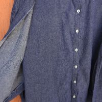Винтидж ретро соц. дамска дънкова риза Левент 80-те (L/XL) 170 , снимка 8 - Ризи - 45388304