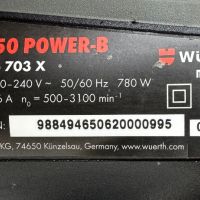 WURTH MASTER STP 150 POWER-B - Професионален прободен трион 780W , снимка 5 - Други инструменти - 45382464