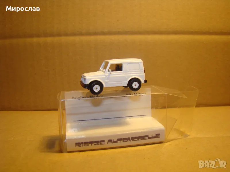 RIETZE H0 1/87 SUZUKI МОДЕЛ КОЛИЧКА ИГРАЧКА, снимка 1