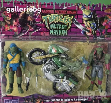 Комплект фигурки на Костенурките нинджа с мотор (TMNT), снимка 1