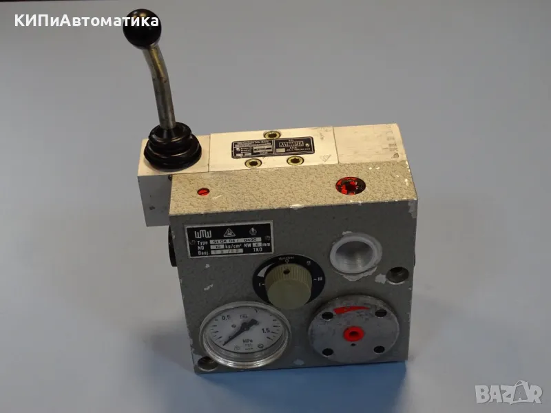 пневматичен блок wmw DDR StGK04/0400 Pneumatic Valve NW-6mm Orsta TGL20705, снимка 1