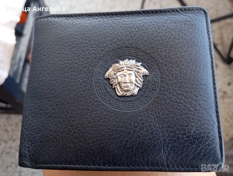 Винтидж портфейл Версаче Италия от 80те години унисекс , снимка 1