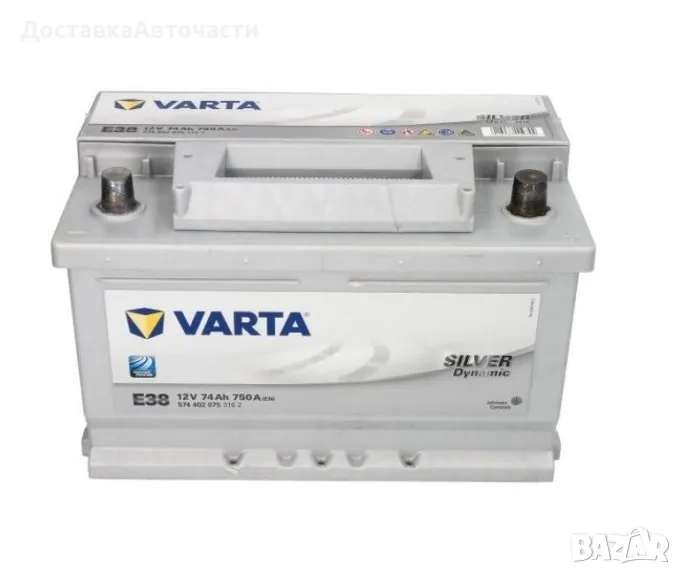 Акумулатор Varta Silver 74Ah SD574402075, снимка 1
