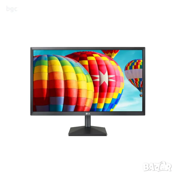 НОВ Монитор LG 23.8", IPS, Full HD, 75Hz, 5ms, HDMI, Черен, 24MK430H-B.AEU - 24 МЕСЕЦА ГАРАНЦИЯ, снимка 1