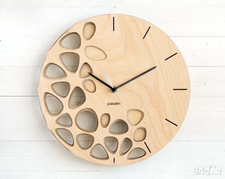 Стенен Часовник "KLETKA" с възможност за гравиране, Подарък за Нов Дом, снимка 1