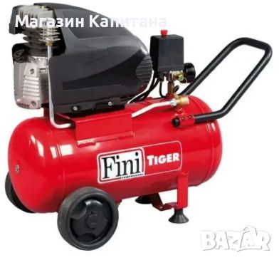 Монофазен бутален компресор Fini Italy Tiger 265 M 1.5 kW, снимка 1