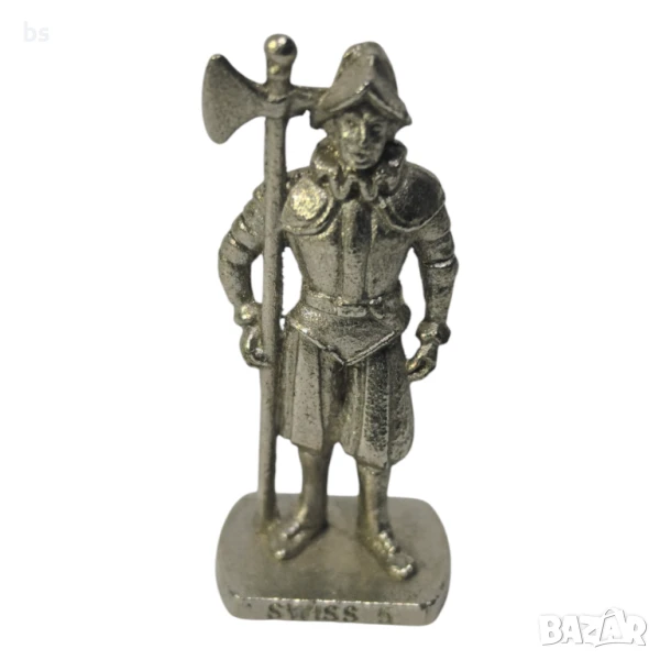Метална  мини фигурка Kinder Swiss S, снимка 1
