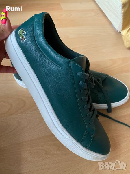 Оригинални мъжки кецове LACOSTE GREEN ! 46 н, снимка 1