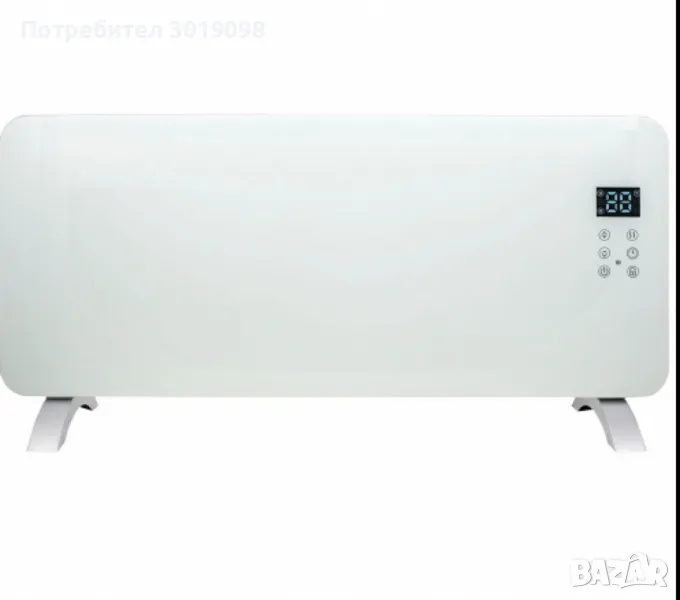 Конвектор, 2000W, стъклен панел, снимка 1