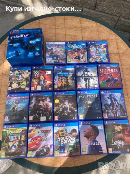 Игри и слушалки PS4 PS5, снимка 1