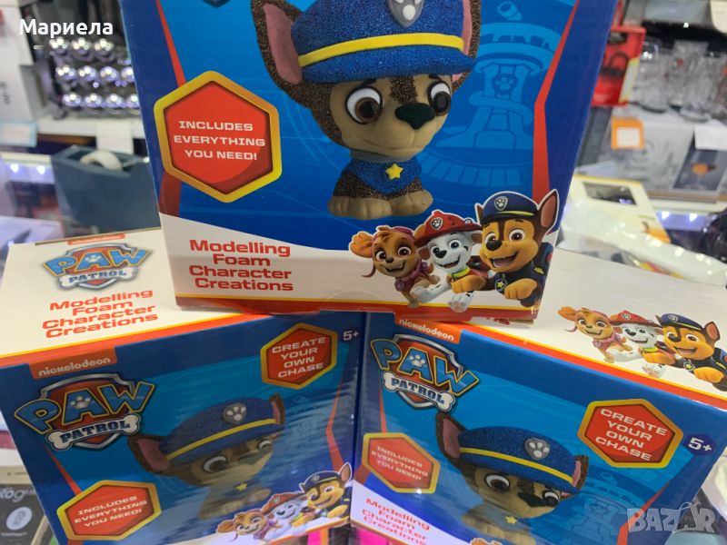 Моделираща пяна Paw Patrol / Персонаж Чейс, снимка 1