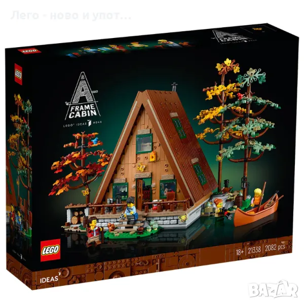 НОВО LEGO A-Frame Cabin 21338, снимка 1