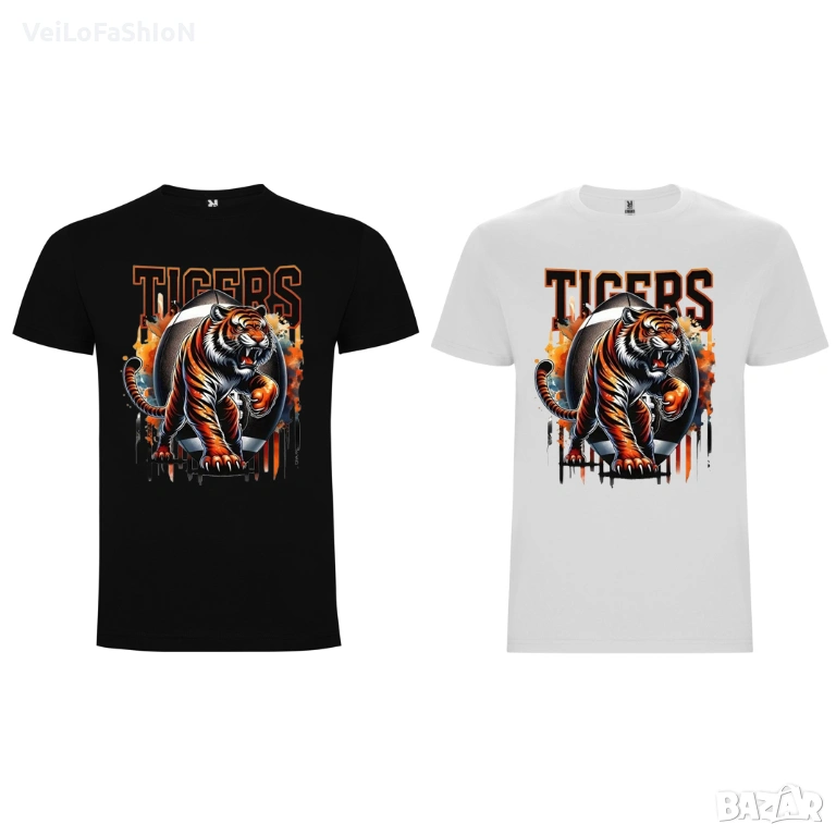 Нова детска тениска с Тигър - TIGERS, снимка 1