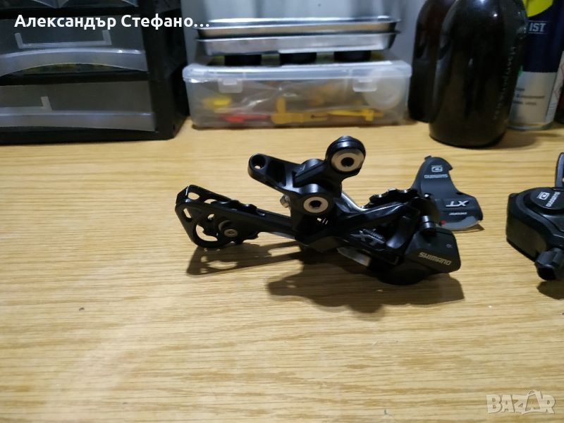 Заден дерайльор shimano rd m786 sgs (дълго рамо) и команда за 10 скорости, снимка 1