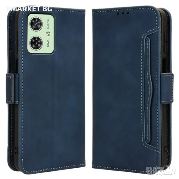 Motorola Moto G54 5G Wallet Калъф и Протектор, снимка 1