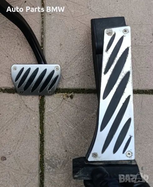 Алуминиеви педали BMW Е36 Е39 Е46 E60 E61 E63 E64  Е65 Е66 Е53 Е87 Е70  Х3 Х5 Х1, снимка 1