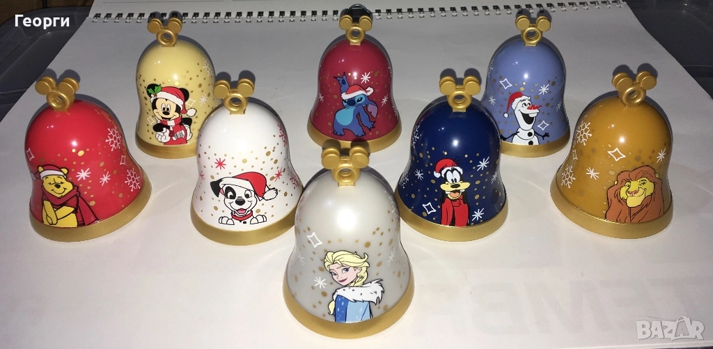 Коледни камбанки на Дисни от Италия., снимка 1