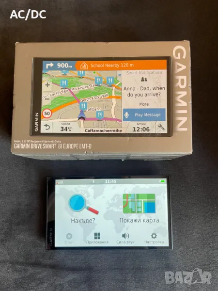 Навигация Garmin DriveSmart 61 LMT-D Lifetime/Европа , снимка 1