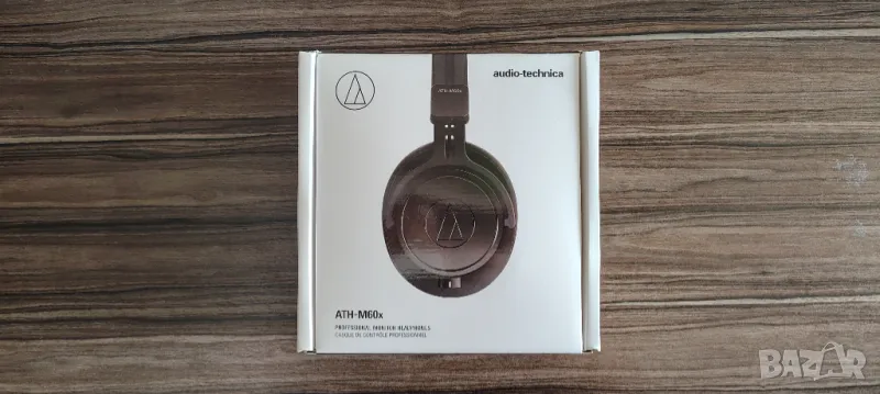 Професионални студийни слушалки Audio-Technica ATH-M60X (в гаранция), снимка 1