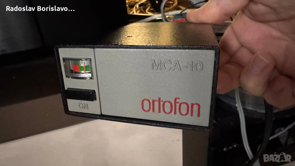 Повишаващ трансформатор за MC дози и доза Ortofon MC 10, снимка 1