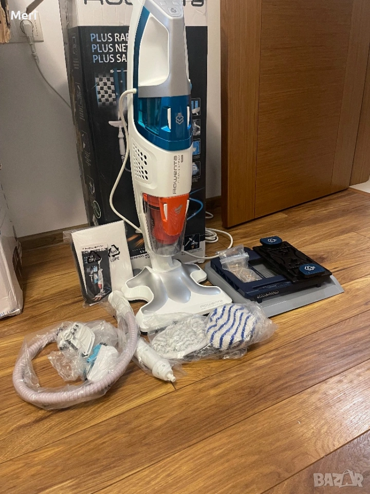 НОВА Rowenta Clean & Steam Multi RY8534WH – Прахосмукачка + Парочистачка | 2 в 1, снимка 1
